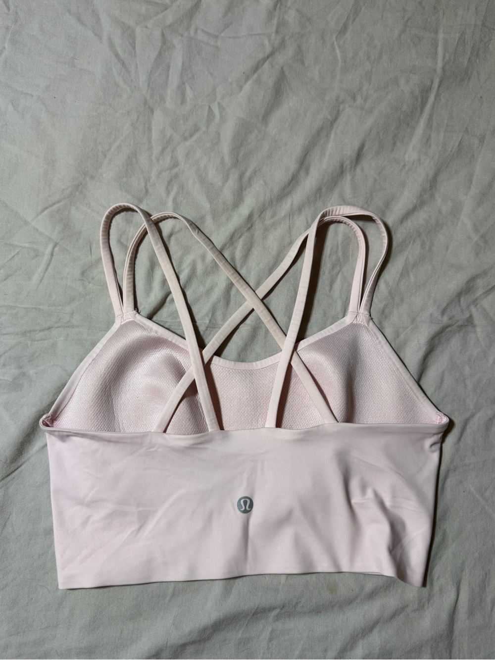 Lululemon light pink sports bra - Picture 2 of 4